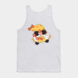 summer Retro vintage Groovy Gnome with cute funny and cheerful character that is going to have the smiles on your face. Tank Top